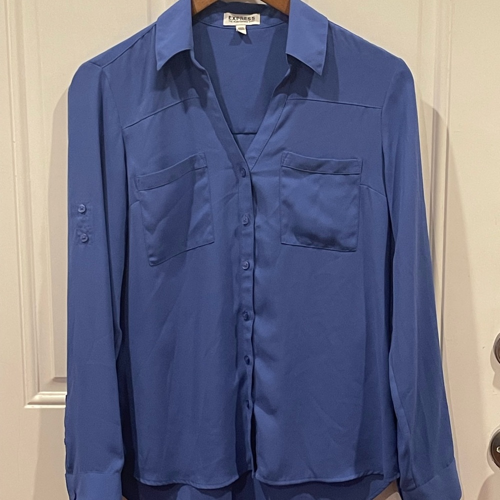 Express Blue Portofino Top